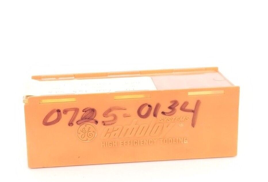 BOX OF 10 NEW GE CARBOLOY SYSTEMS 730 TSN 535 CARBIDE INSERTS 044 130241 19735