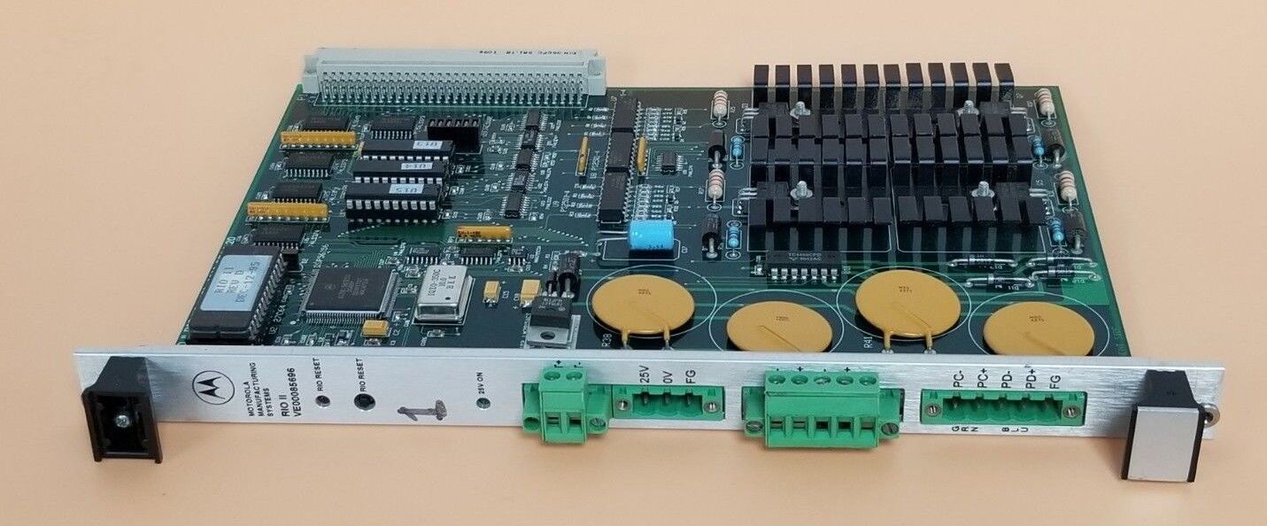 MOTOROLA VE00085696 RIO II PC CONTROL BOARD AES-0262 REV. 1.20