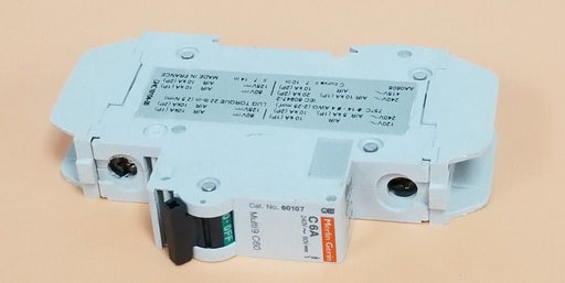 MERLIN GERIN 60107 CIRCUIT BREAKER C6A, MULTI9 C60, 120V, 6A
