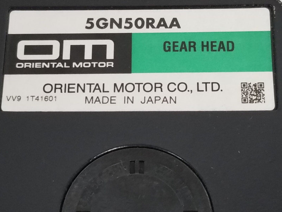 NIB ORIENTAL MOTOR 5RK40GN-AWMU MAGNETIC BRAKE MOTOR W/ 5GN50RAA GEARHEAD