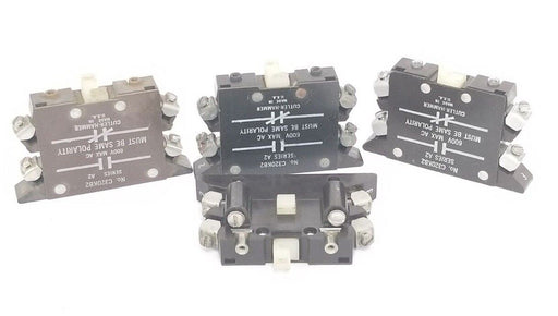 LOT OF 4 CUTLER HAMMER C320KB2 AUXILIARY CONTACTS SER. A2 600VAC