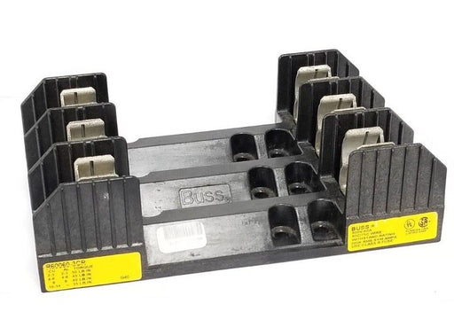 BUSS R60060-3CR FUSE HOLDER 600V, 60A, 3P, R600603CR