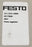 NIB FESTO ELECTRIC LR-1/8-D-7-MINI PRESSURE REGULATOR W/ MA-40-10-1/8 GAUGE