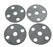 LOT OF 4 NEW GENERIC 714437 VITON GASKETS, 3/4 INCH