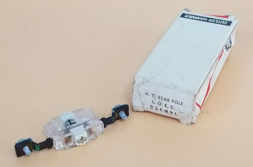 NIB EATON CUTLER-HAMMER D26MPL N.C. REAR POLE L.O.E.C.