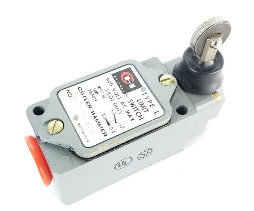 NIB CUTLER HAMMER 10316H872C LIMIT SWITCH TYPE: L 600VAC