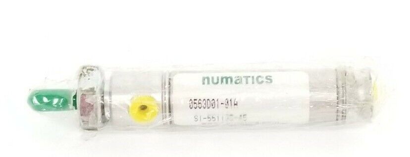 NEW NUMATICS 0563D01-01A CYLINDER 9/16" BORE D/A NOSE MT 1.000 S, SI-551135-45