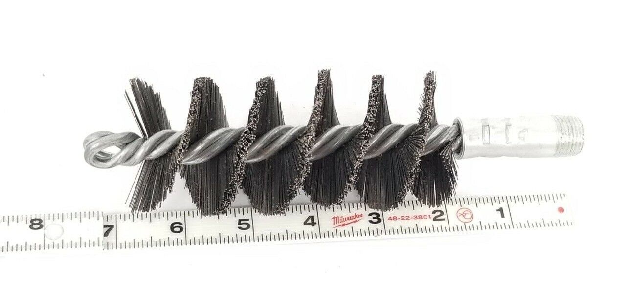 LOT OF 2 NIB SCHAEFER BRUSH 43283 BRUSHES DIA. 2'' FLUE SIZE 2.25 HEAVY FILLED