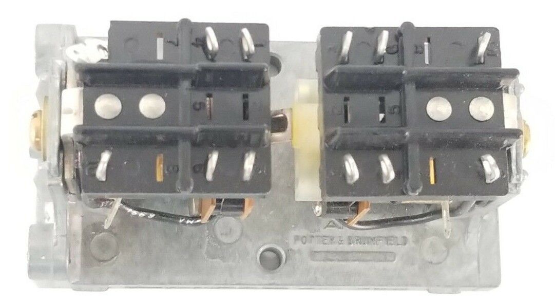 NEW POTTER & BRUMFIELD KB-17DG-24 RELAY 24VDC, KB17DG24 (DAMAGED)
