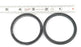 LOT OF 2 NEW GENERIC F267041 U CUP SEAL RINGS U237-01 , 2 IN. ID. 2-1/4 IN. OD.