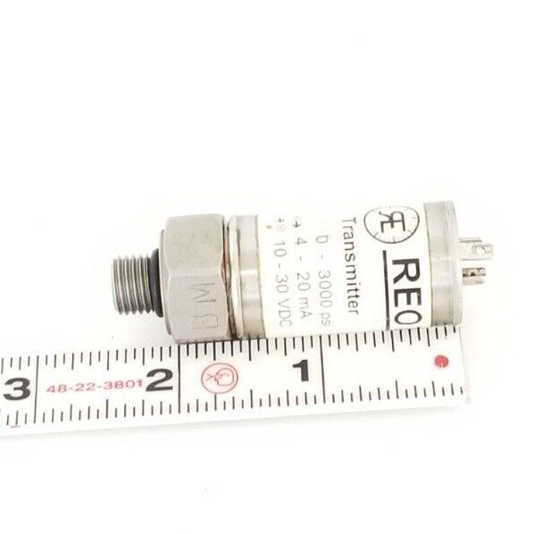 REO-TEMP TG1-P32-1A7B GENERAL PURPOSE TRANSMITTER 0-3000 PSI 4-20mA 10-30VDC