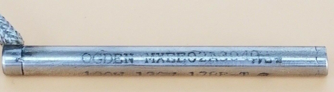 OGDEN MXEE02A3040 HEATER CARTRIDGE 178E-T, 100W, 120V