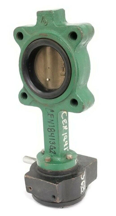 CRANE / CENTERLINE 53 SERIES 200 BUTTERFLY VALVE 3'' IN. W/ 24:1 GEAR REDUCER
