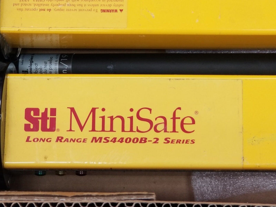 SET OF STI MODEL: MS4436B-2 LIGHT CURTAIN SET SYS MS44B-2 36 IN. 914MM 115VAC