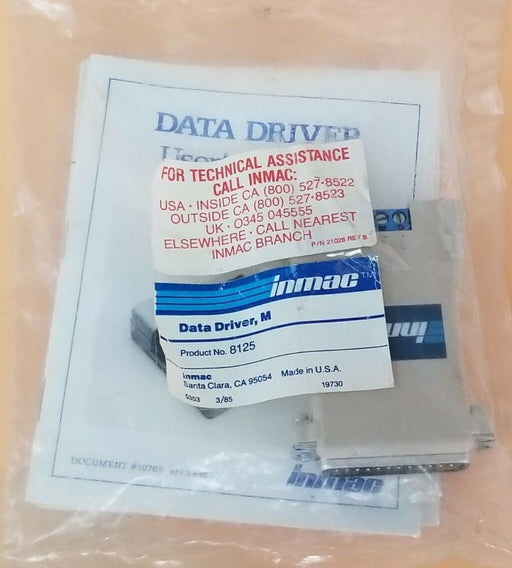 NEW INMAC 8125 DATA DRIVER, M