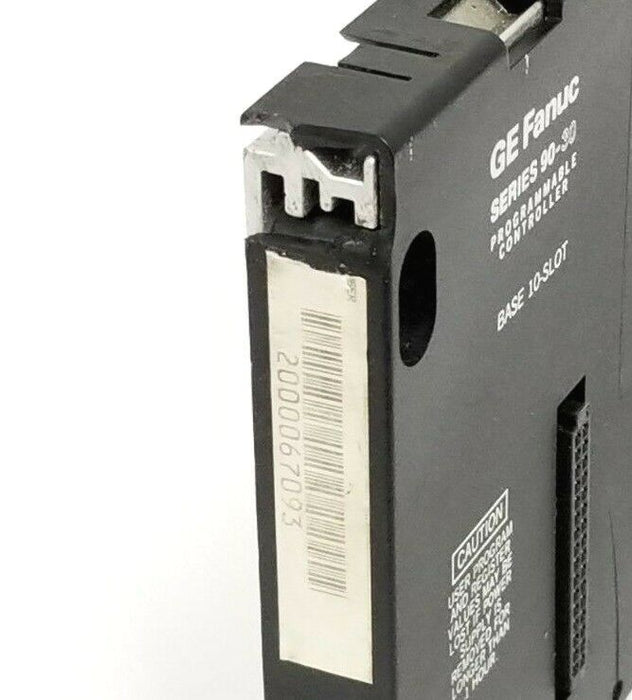GE FANUC IC693CHS391C 10-SLOT BASE PROGRAMMABLE CONTROLLER (DAMAGED)