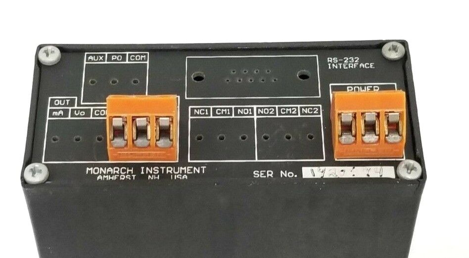 MONARCH INSTRUMENTS ACT-1.4 DIGITAL PANEL TACHOMETER ACT1.4 (MISSING FACEPLATE)