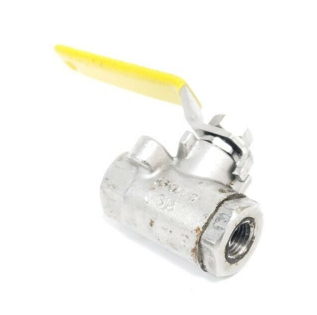APOLLO 2000 WOG BALL VALVE, 316 STAINLESS STEEL, 1/4"