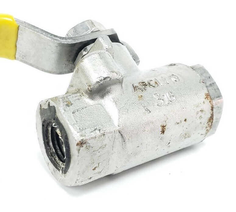 APOLLO 2000 WOG BALL VALVE, 316 STAINLESS STEEL, 1/4"