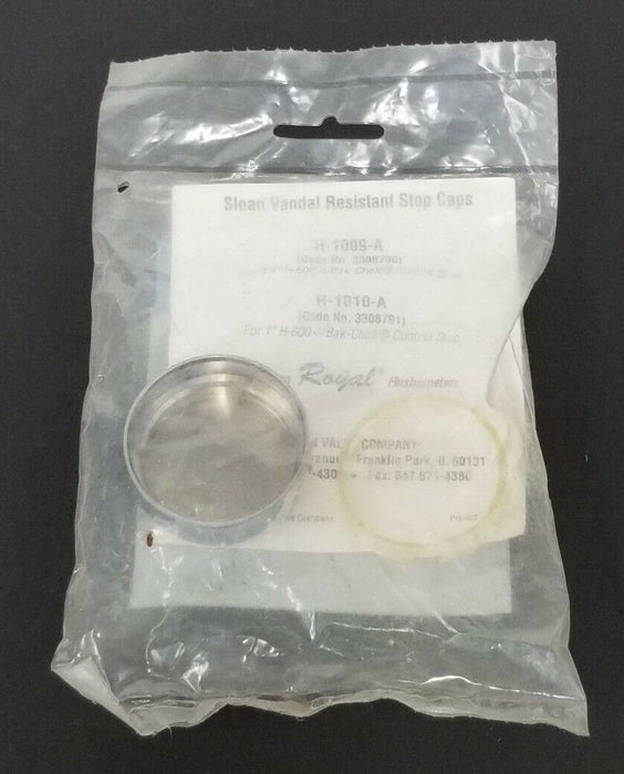 NEW SLOAN H-1009-A CAP H1009A, H-1010-A