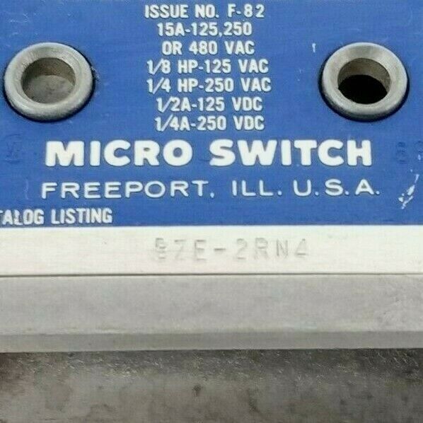 HONEYWELL MICRO SWITCH BZE-2RN4 SNAP SWITCH HOUSING BZE2RN4