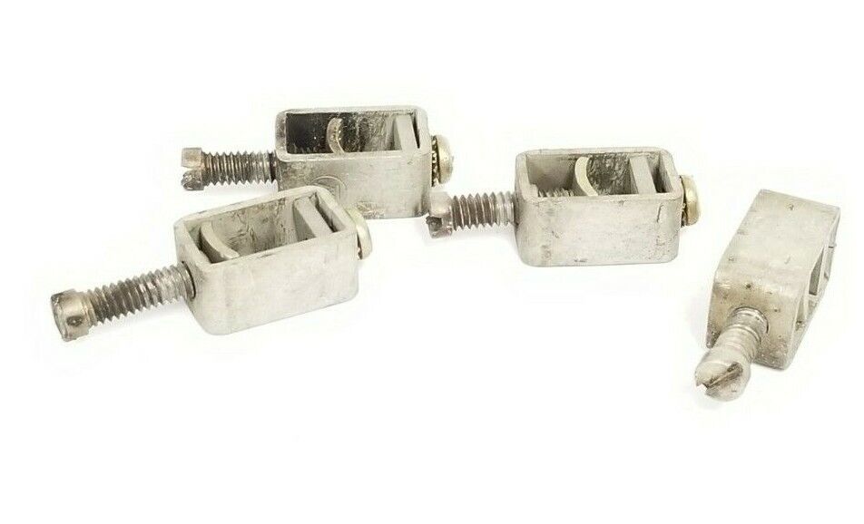 LOT OF 4 WESTINGHOUSE 14-1/0 CU-AL CIRCUIT BREAKER TERMINAL LUGS 14-I/O