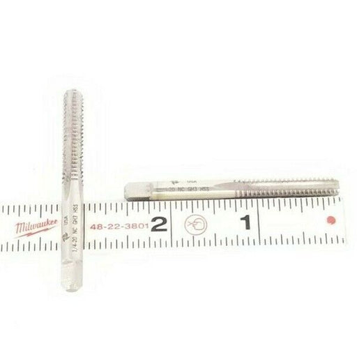 LOT OF 2 NEW USA TAP 1/4-20-NC-GH3-HSS PLUG HAND TAPS