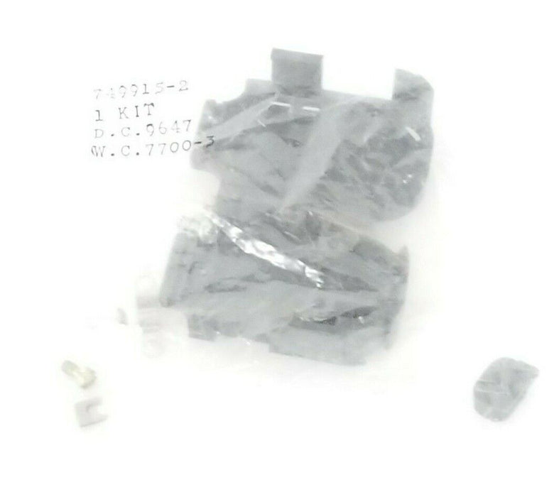 NEW AMP 749915-2 CABLE CLAMP KIT INSULATION DIAMETER 4.32-9.65MM