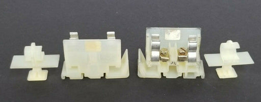 LOT OF 2 SQUARE D CLASS 9080 TYPE GF-6 FUSIBLE TERMINAL BLOCKS 9080-GF6 9080GF6