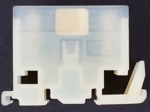 LOT OF 2 SQUARE D CLASS 9080 TYPE GF-6 FUSIBLE TERMINAL BLOCKS 9080-GF6 9080GF6