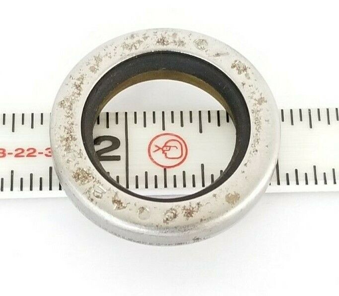 LOT OF 2 CHICAGO RAWHIDE 504264 OIL SEALS 1X1.1/2X9/32