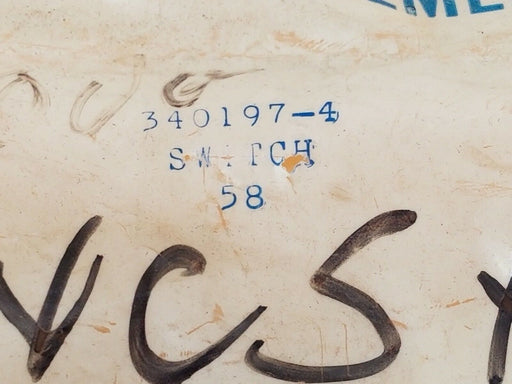 NEW HOBART / ROBERTSHAW 340197-4 SWTICH XNC5X5, INF-208-126, 15A, 208VAC