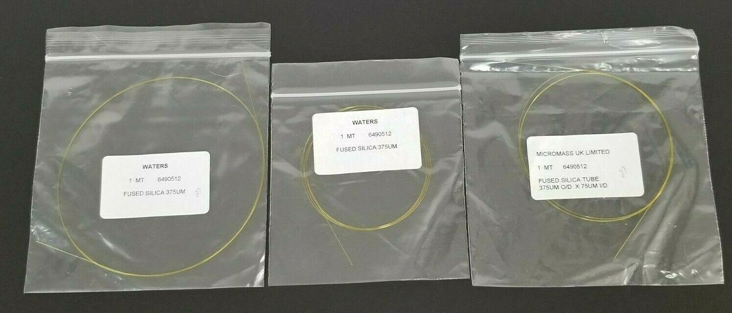 NEW WATERS 6490512 FUSED SILICA 375UM, 3 METERS