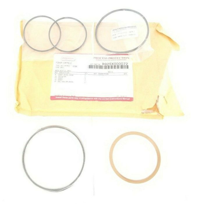 NEW EMERSON R92SX000072 REPAIR KIT 2'' TYPE: 92S&W (INCOMPLETE)