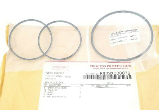NEW EMERSON R92SX000072 REPAIR KIT 2'' TYPE: 92S&W (INCOMPLETE)