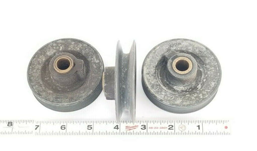 LOT OF 3 CONGRESS DRIVES 3'' IN. PULLEYS 1/2'' IN. BORE 3'' IN. OD