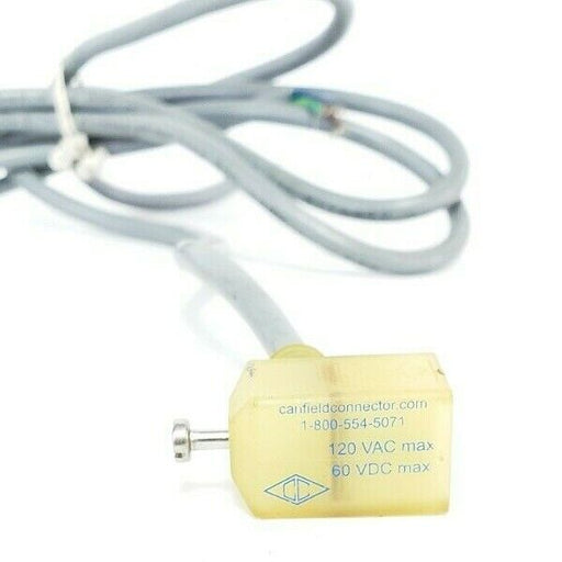 CANFIELD 120VAC 60VDC SOLENOID CONNECTOR / LAPP OLFLEX 810985 CABLE