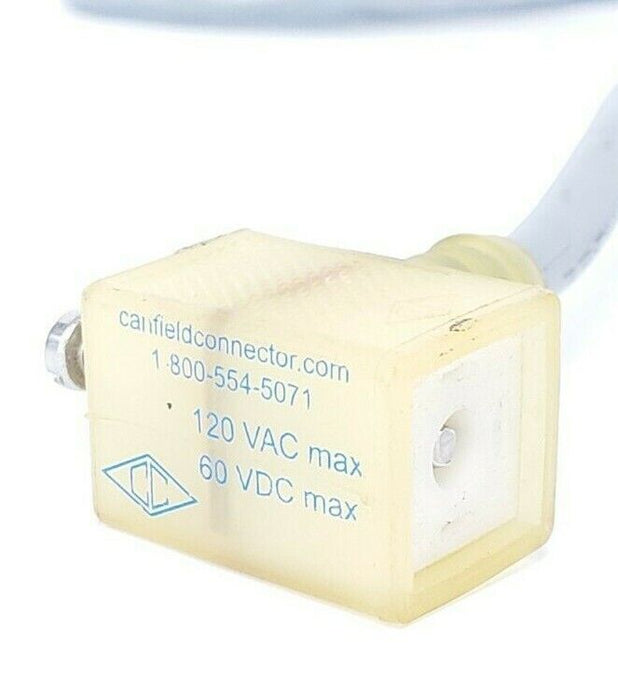 CANFIELD 120VAC 60VDC SOLENOID CONNECTOR / LAPP OLFLEX 810985 CABLE