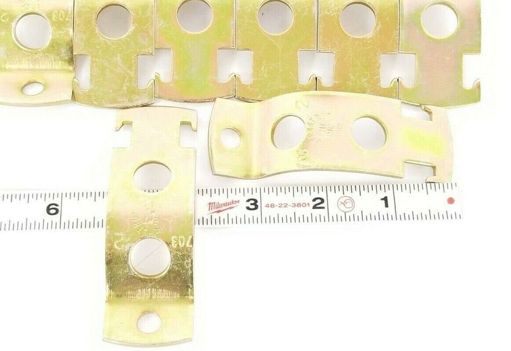 LOT OF 10 NEW THOMAS & BETTS 703-2 EMT IMC RIGID SUPERSTRUTS 2'' W/ HARDWARE