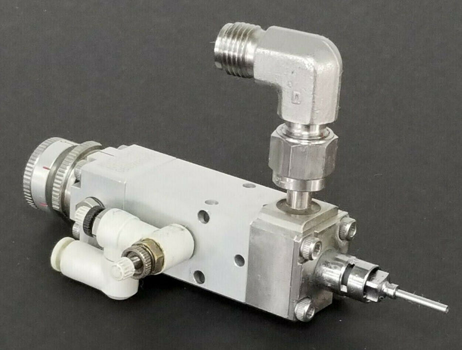 MUSASHI NCV-15 PNEUMATIC NEEDLE CONTROL DISPENSE VALVE 08070027 NCV15