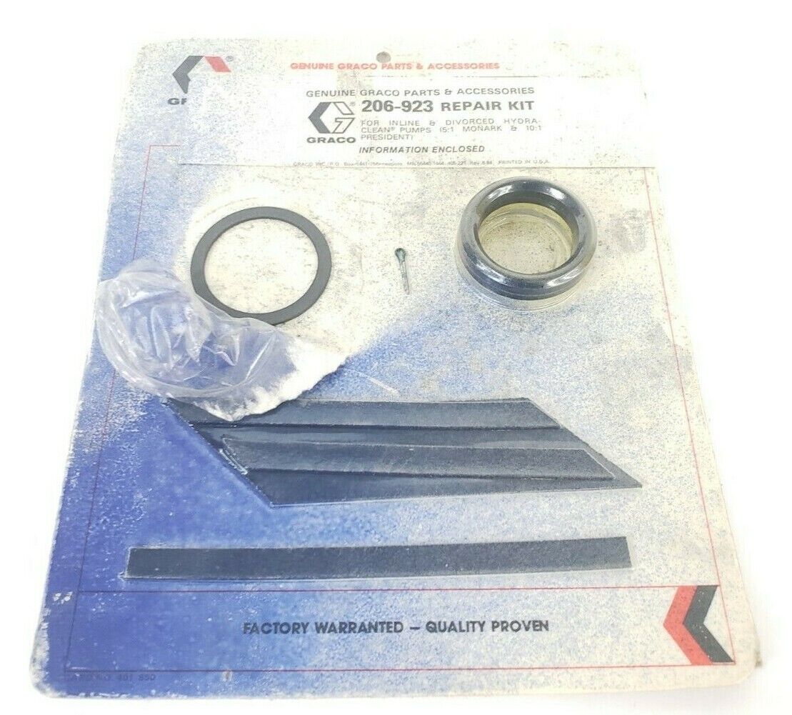 NEW GRACO 206-923 PUMP REPAIR KIT 206923 (INCOMPLETE)