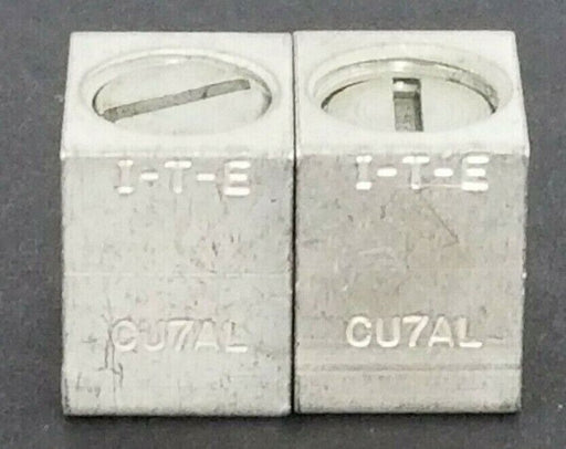 LOT OF 2 I-T-E TC1-Q1 CIRCUIT BREAKER TERMINAL LUGS TC1Q1