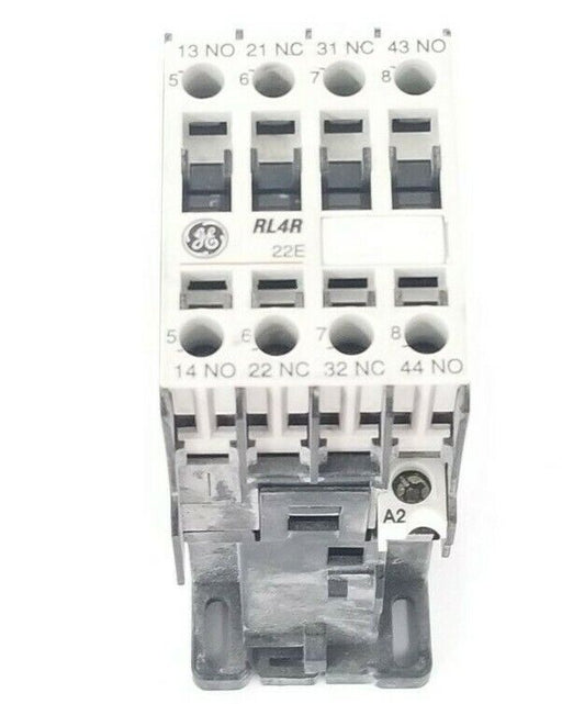 GENERAL ELECTRIC RL4RD022T OVERLOAD RELAY W/ LB1DD COIL 24VDC C660-00 MOD. 1