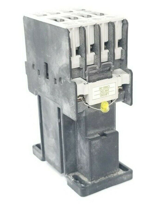 GENERAL ELECTRIC RL4RD022T OVERLOAD RELAY W/ LB1DD COIL 24VDC C660-00 MOD. 1
