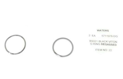 LOT OF 2 NEW WATERS 5711978-DG BLACK VITON O-RINGS BS021
