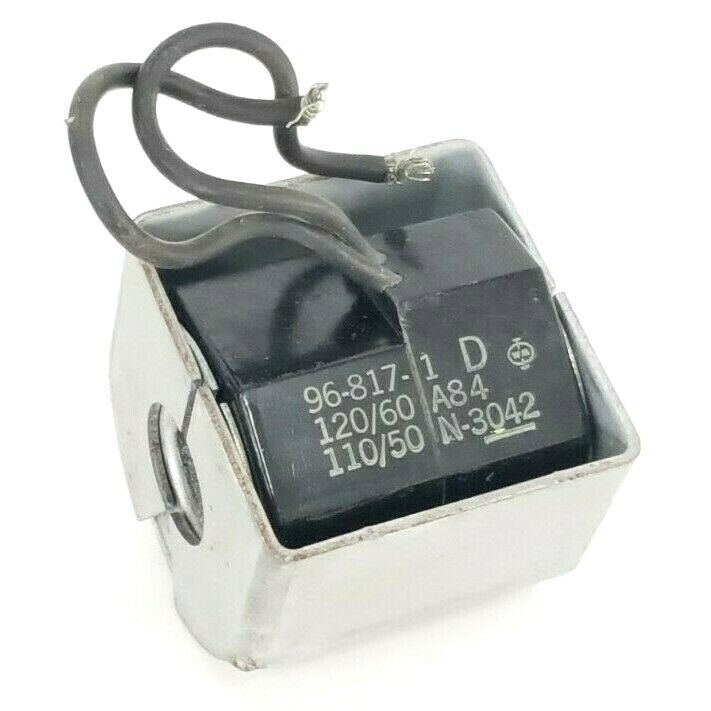 ASCO 96-817-1-D SOLENOID COIL 110-120V 50-60HZ A84 N-3042 W/ HOUSING