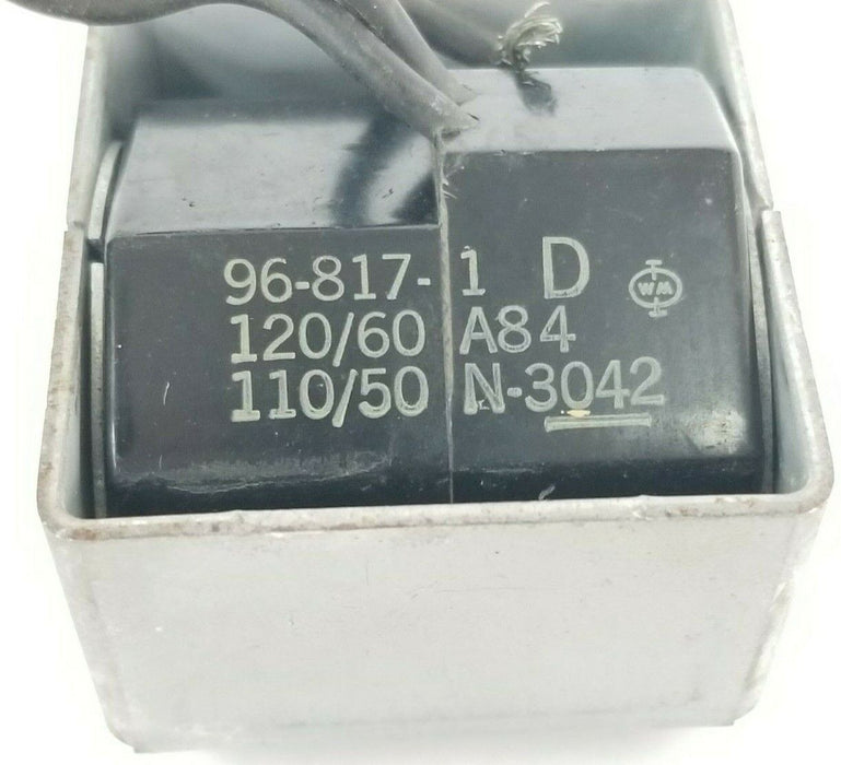 ASCO 96-817-1-D SOLENOID COIL 110-120V 50-60HZ A84 N-3042 W/ HOUSING