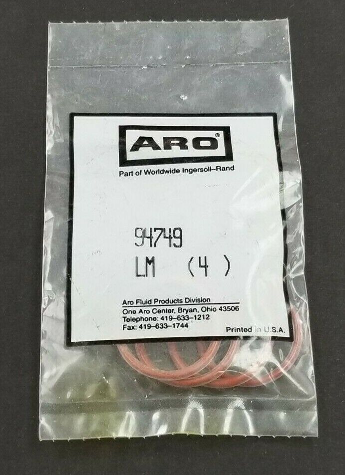 NEW BAG OF 4 ARO IR 94749 O-RINGS LM (4)