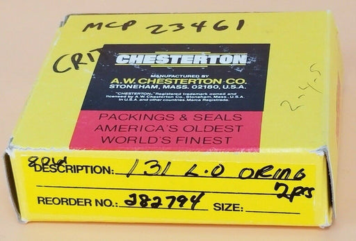 NIB CHESTERTON 131-L-0 O-RING 282794 8061 23461 131L