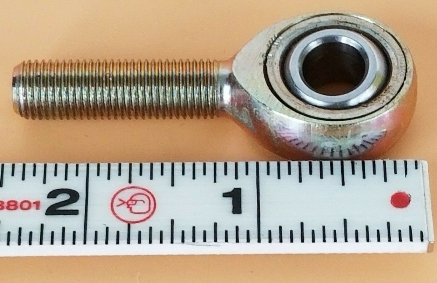 NEW AURORA USA MM-6T ROD END BEARING MALE RH .3750 IN. BORE 2.4380 IN. OAL